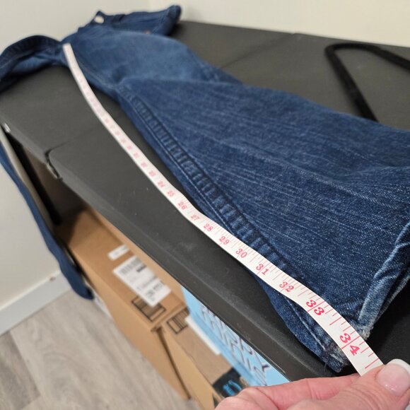 Vintage True Religion Medium Wash Flare Leg Jeans Size 29 - Picture 16 of 16